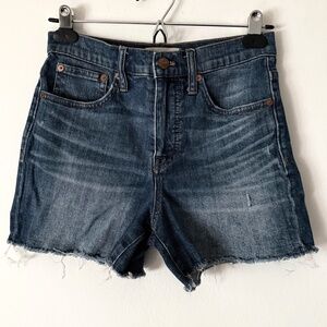 Madewell Size 25 Stonewash Blue Jean Shorts